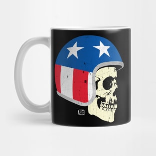 Cafe Racer Skull Biker Mug